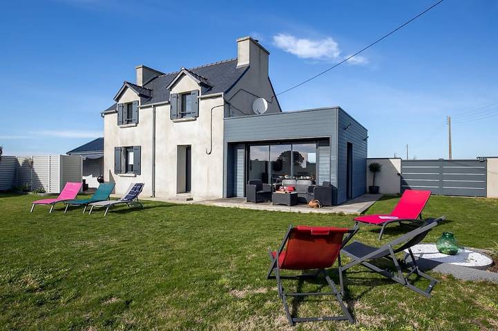 Maison de vacances pour 6 personnes, avec Jardin