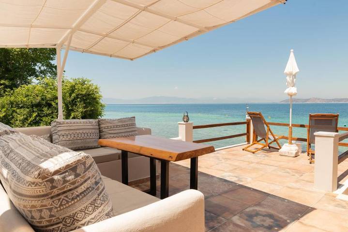 Villa für 6 Personen, mit Garten und Ausblick auf Thassos - 4