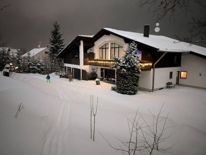 Ferienwohnung für 2 Personen, mit Balkon und Balkon/Terrasse sowie Terrasse und Sauna in Mitterfirmiansreut