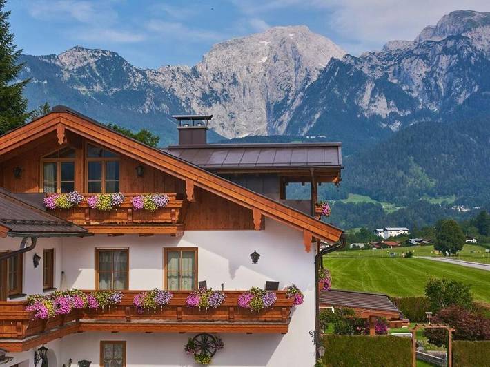 Ferienhaus für 4 Personen, mit Balkon und Garten in Schönau am Königssee
