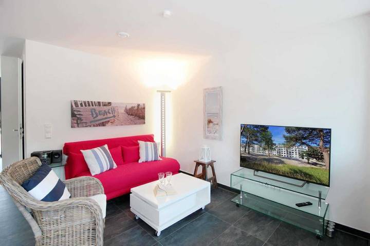 Geheel vakantieappartement, Vakantieappartement voor 2 personen met terras in Strand Prora, Binz