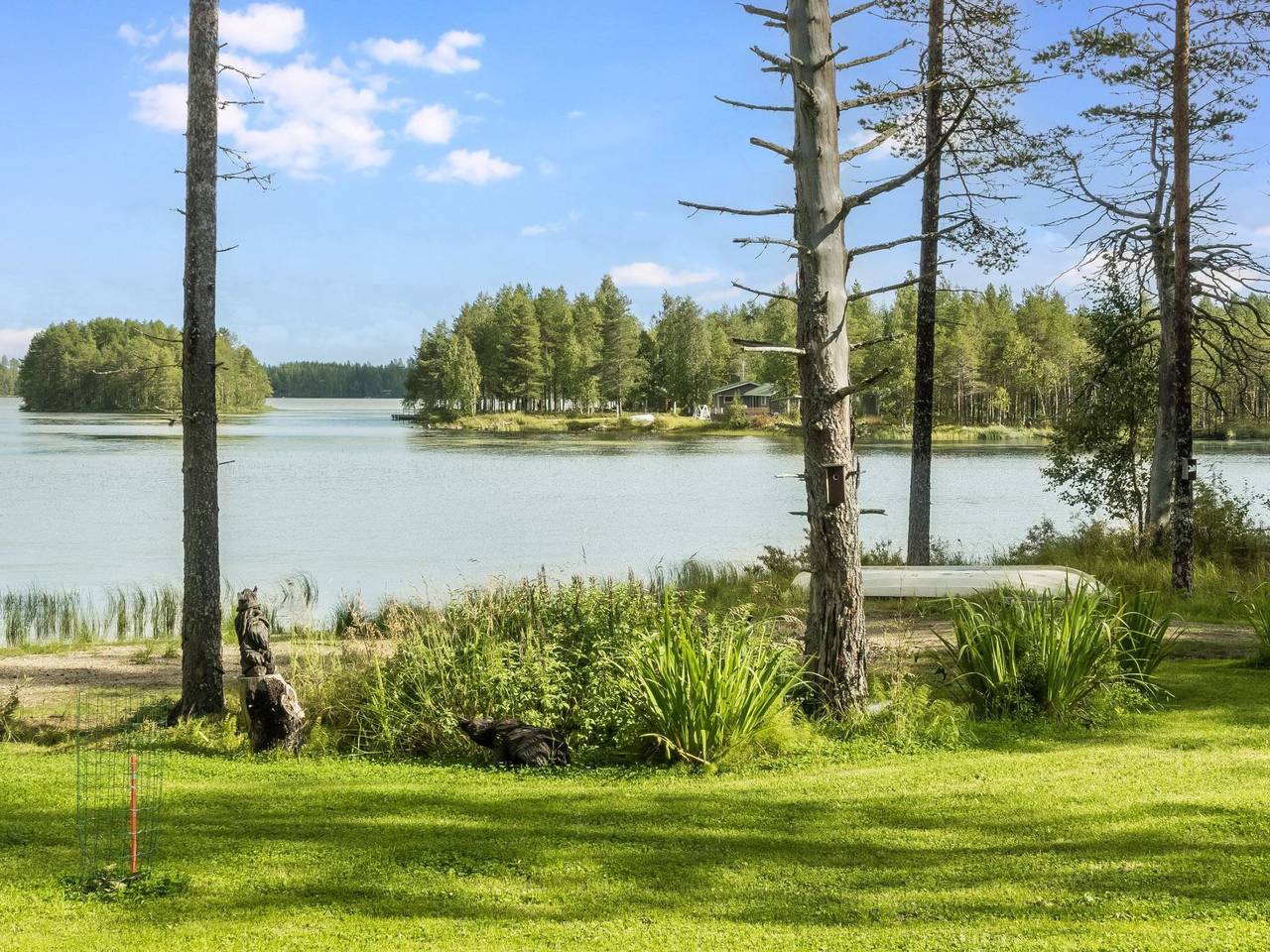 Oravajärven talo (ent. suomela) in Lappland