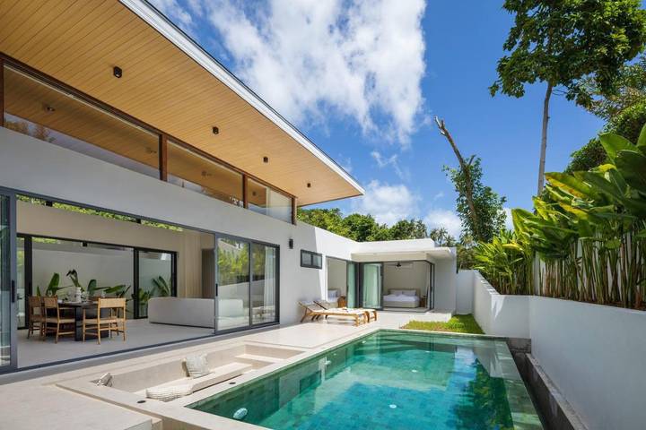 Villa für 6 Personen, mit Whirlpool und Pool sowie Garten, mit Haustier auf Koh Samui