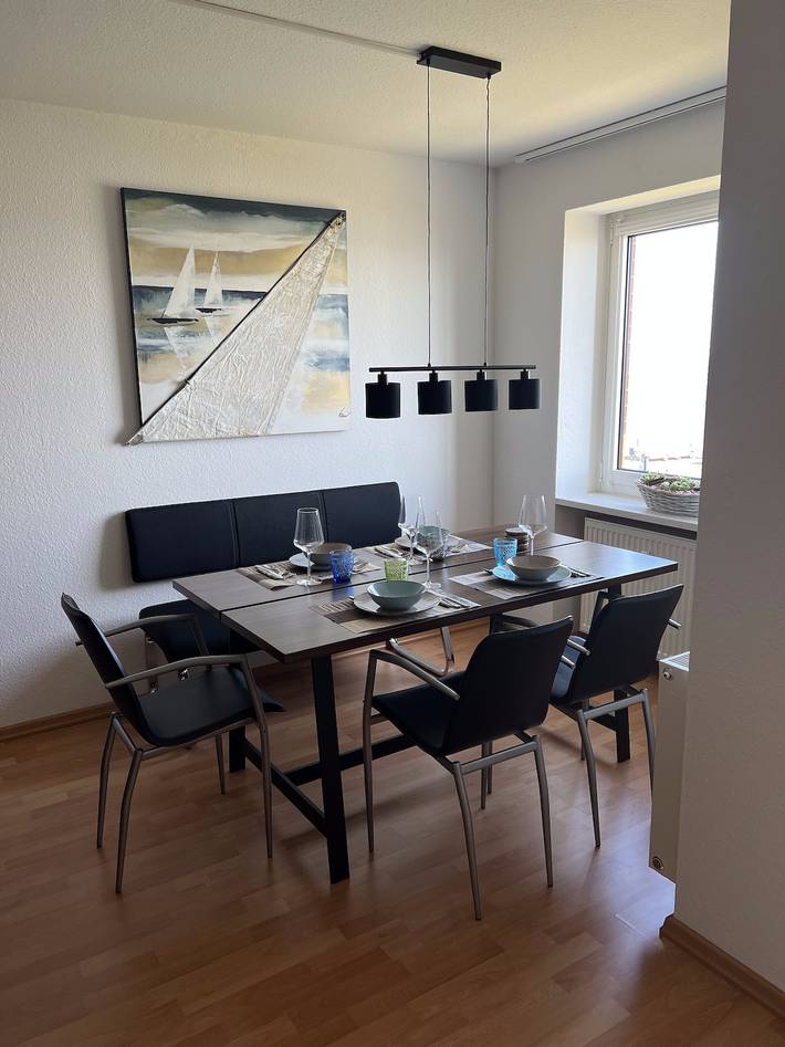 Ferienwohnung für 4 Personen, mit Balkon und Ausblick in Wilhelmshaven - 3