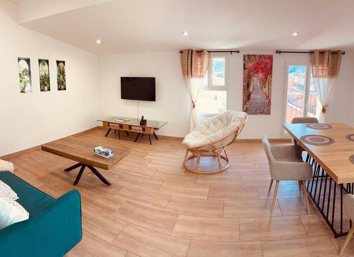 Gîte pour 4 personnes, avec vue à Ille-sur-Têt