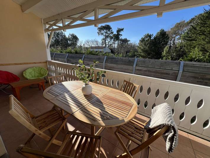 Holiday letting for 6 people, with terrace and pool in Soulac-sur-Mer