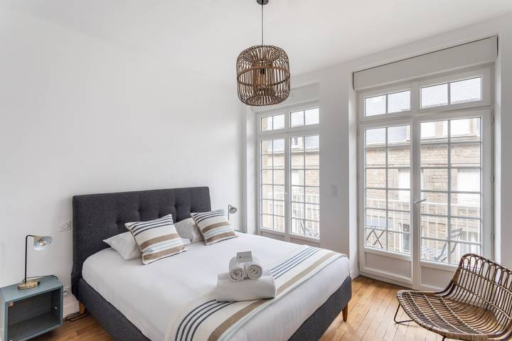 Gîte pour 6 personnes, avec balcon dans Eglise Saint Malo - 3