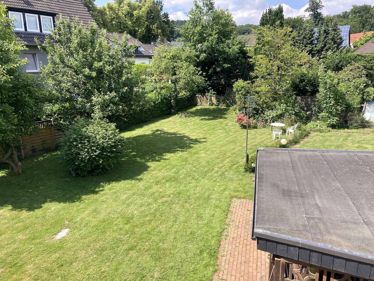 Geheel vakantieappartement, Appartement/Fewo, Dusche oder Bad, Wc, Balkon in Bad Iburg, Osnabrück en omgeving