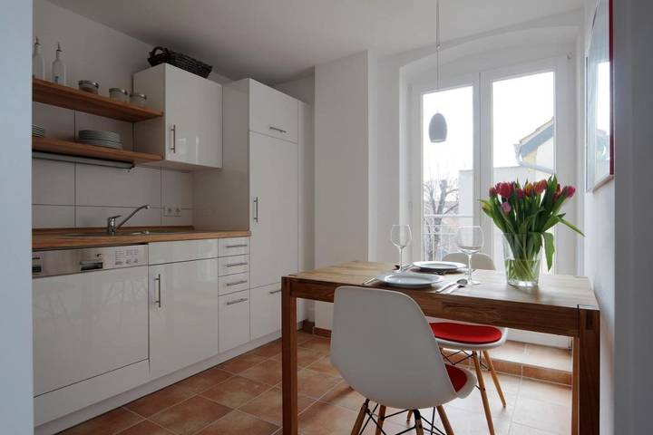Ferienwohnung für 4 Personen, mit Ausblick und Terrasse in Heidelberg