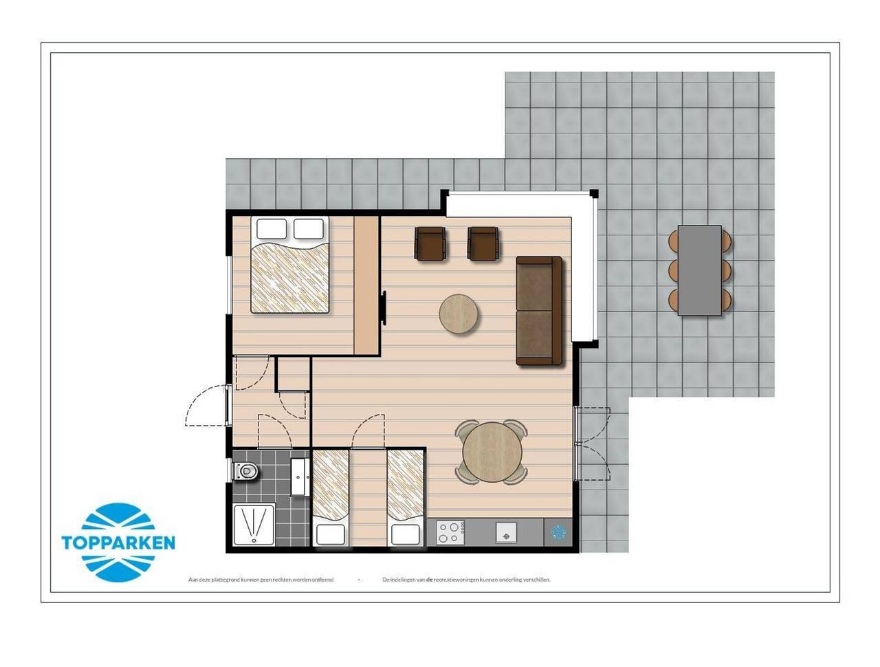 Recreatiepark het Esmeer — Landhuis 4 personen in Betuwe