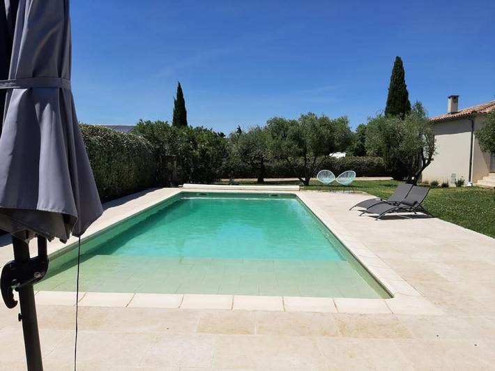 Location de vacances pour 8 personnes, avec Terrasse ainsi que Piscine et Vue à Flaux - 3