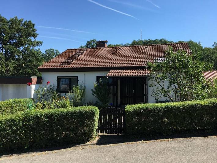 Ferienwohnung für 5 Personen, mit Balkon und Terrasse sowie Garten und Ausblick in Viereth-Trunstadt