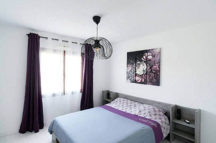 Apartamento entero, Large 3-room apartment between sea and mountains Veranda, 2 bedrooms in Folelli, Penta-di-Casinca