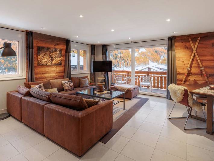 Hütte für 5 Personen, mit Garten und Sauna in Saas-Fee - 4