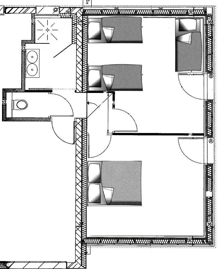 Two-Bedroom Suite in Saint-Paul-en-Pareds, Vallée de la Loire