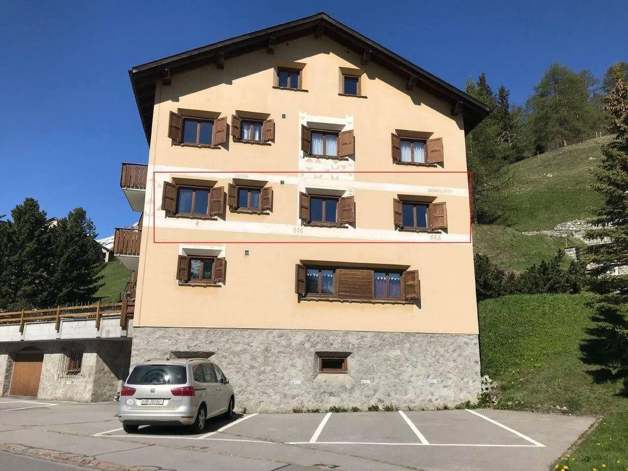 Ganze Wohnung, Chesa Florineth in Samedan, Sankt Moritz