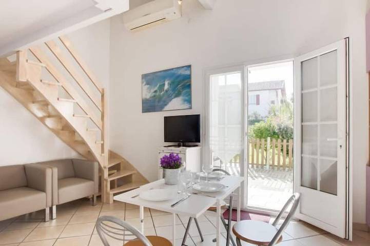 Vakantieappartement voor 2 personen, met terras in Guéthary