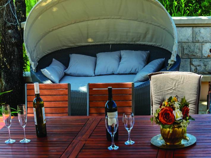 Ferienhaus für 10 Personen, mit Balkon und Pool, kinderfreundlich in Zaton - 4