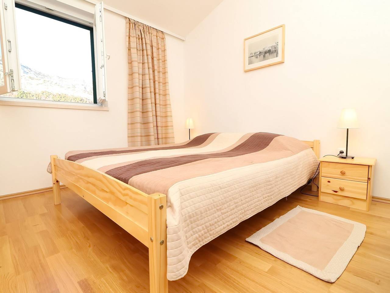 Ganze Wohnung, 1-Zimmer-Wohnung mit Balkon in Orebic, Peljesac