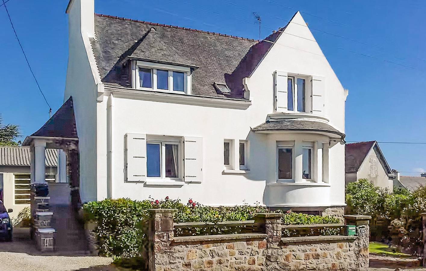 Encantador apartamento en Morlaix con wifi, aparcamiento y jardín in Saint-Martin-des-Champs, Ceinture Dorée