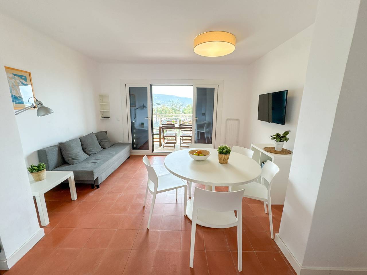 Appartement entier, Appartement de vacances pour 7 personnes avec terrasse in Santa Margarida, Roses