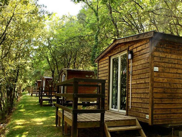 Chalet pour 2 personnes, avec Balcon/Terrasse et Terrasse