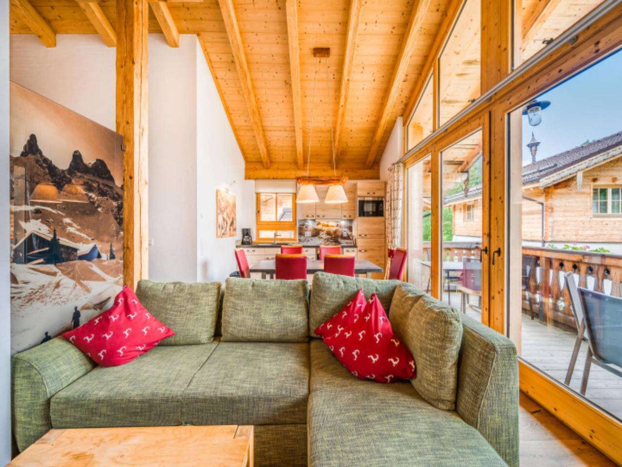 Alpine gem with sauna between ski resorts in Trattenbach Pinzgau, Kitzbuehl alps