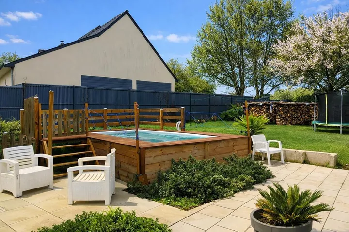 Casa de vacaciones para 10 personas, con terraza y piscina - 1