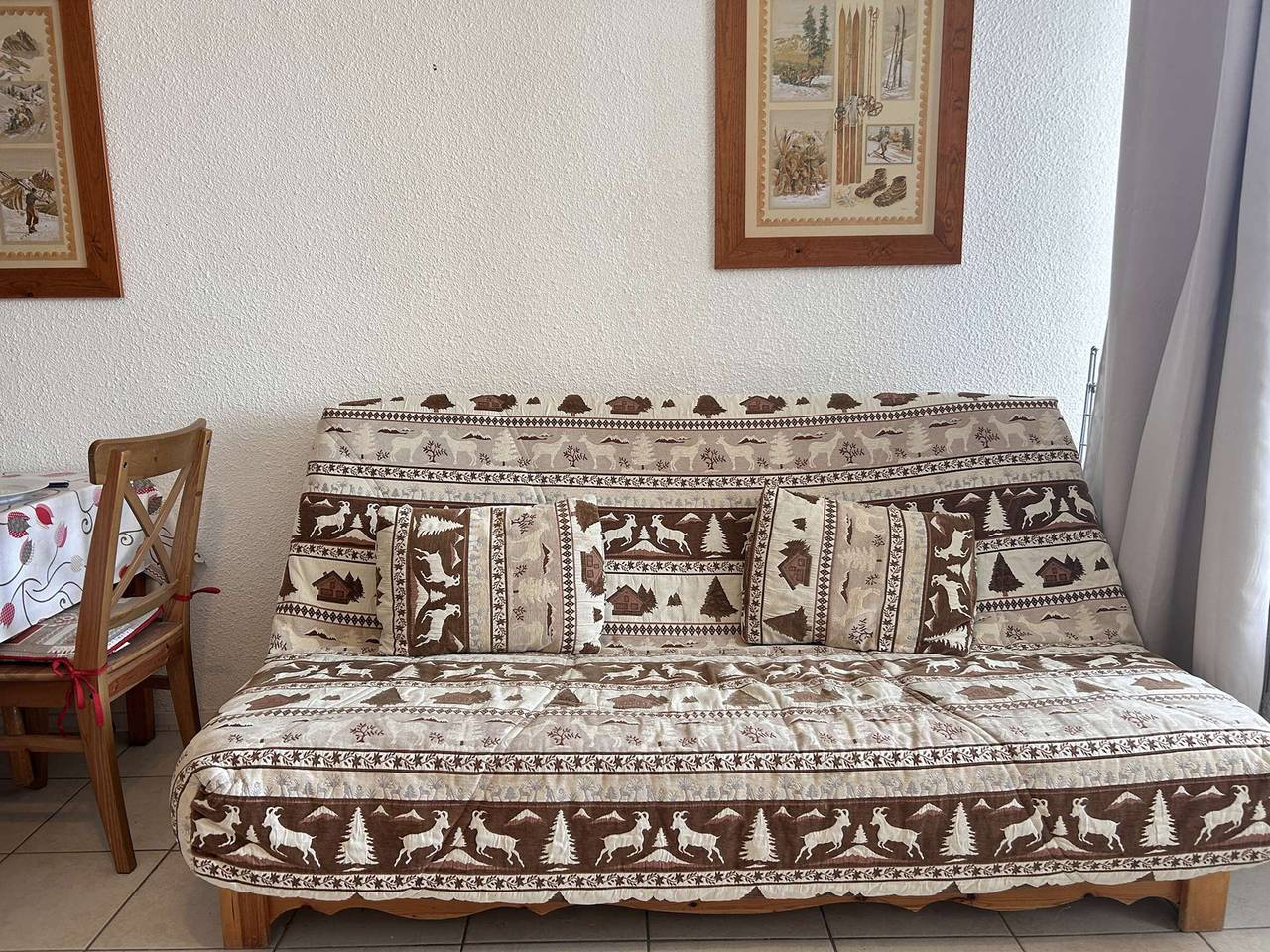 Appartement entier, Appartement à Risoul, balcon, 2 pièces, 6 couchages, parking, animaux admis in Station de Risoul, Risoul