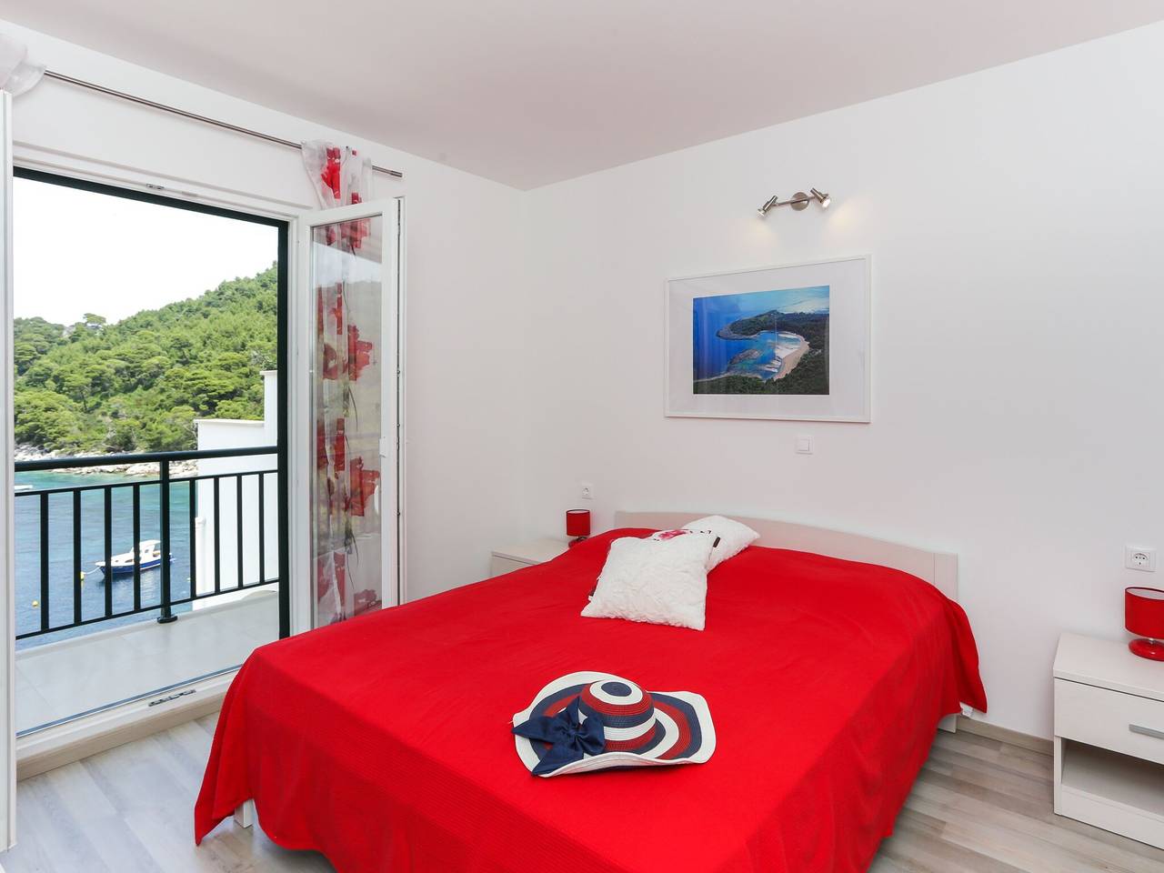 Ganze Wohnung, Apartments Posta - Deluxe One-Bedroom Apartment with Balcony and Sea View - Apartman 8 in Saplunara, Mljet