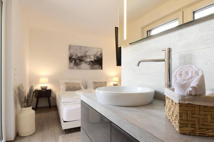 Ferienwohnung für 4 Personen, mit Terrasse und Ausblick in Bürs
