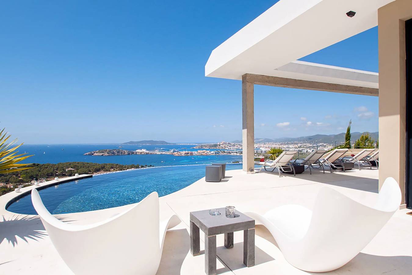 Villa Lola in Cap Martinet, Santa Eulària des Riu