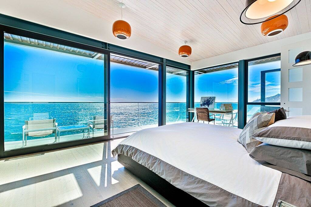 Malibu Modern Paradise, direkt am Strand, herrlicher Meerblick in Malibu, Los Angeles County