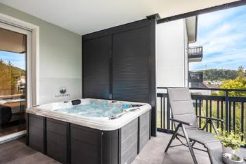 Ferienwohnung für 2 Personen, mit Whirlpool und Balkon sowie Sauna im Teutoburger Wald