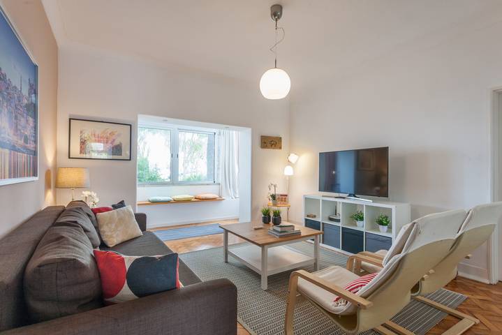 Apartamento de férias para 4 pessoas, com Terraço em Cascais