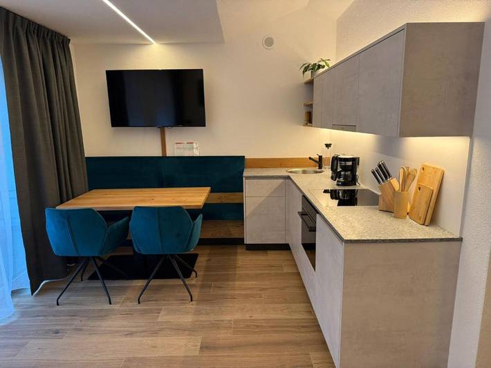 Ferienwohnung für 4 Personen, mit Garten und Sauna sowie Ausblick - 1