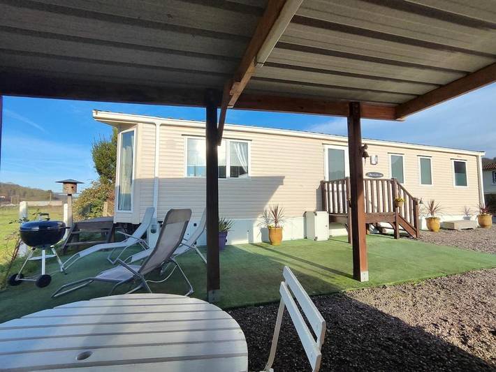 Gîte pour 4 personnes, avec balcon et vue à Anneville-sur-Scie
