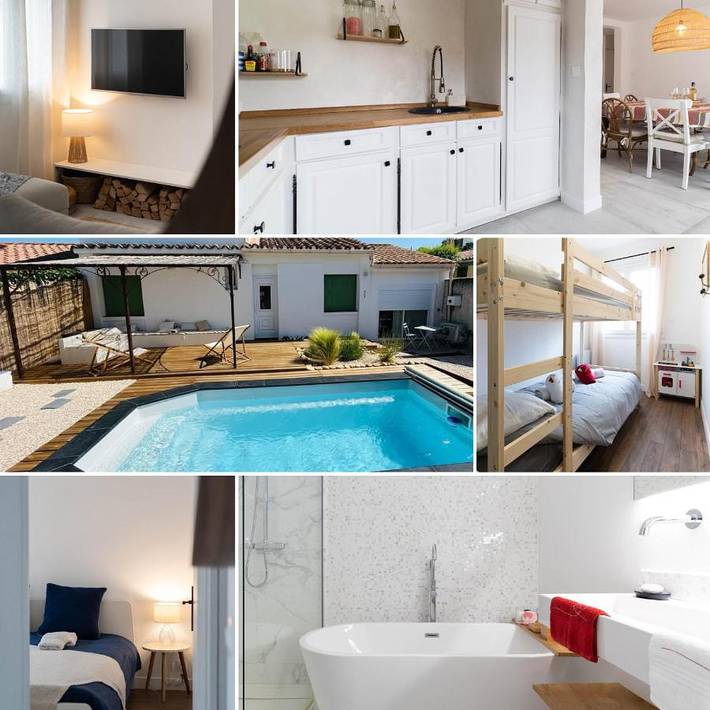 Location de vacances pour 8 personnes, avec jardin et piscine à Velaux - 3