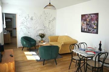 Gîte pour 2 personnes, avec jardin et terrasse à Quévert
