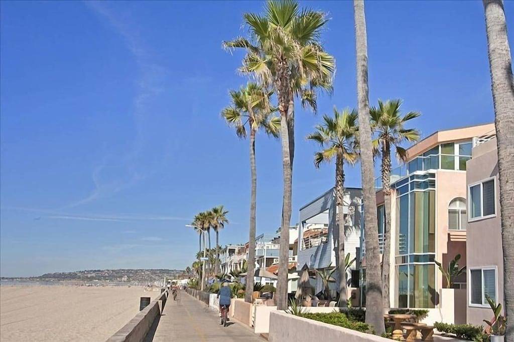 Beach House in Sunny South Mission Beach - Dover Ct. in Mission Beach, San Diego