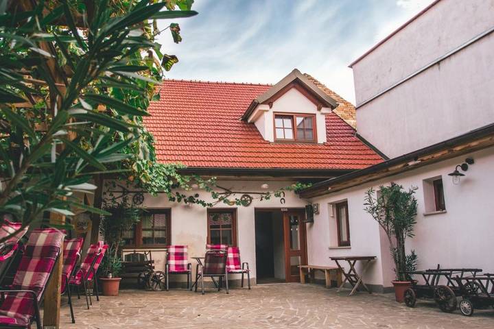 Apartament wakacyjny dla 10 osób, z Taras i Widok w Mikulov