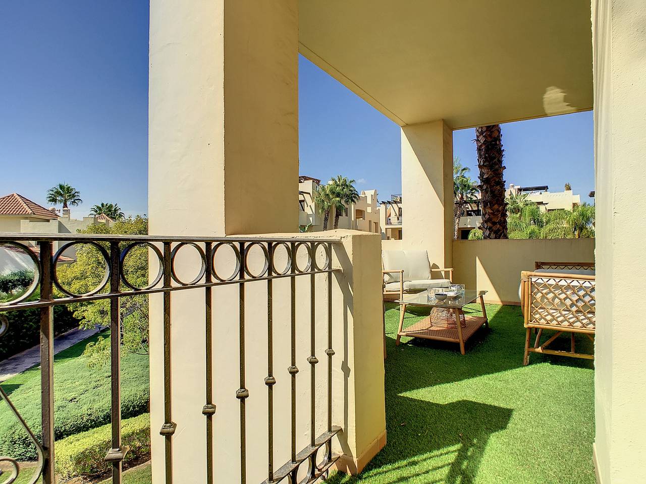 Hel leilighet, Ferieleilighet for 4 personer med balkong in Roda Golf, San Javier