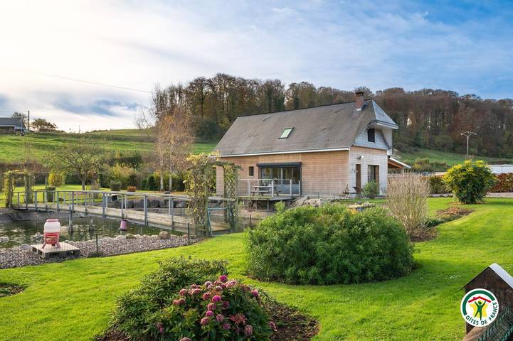 Gîte für 6 Personen, mit Terrasse und Garten sowie Ausblick