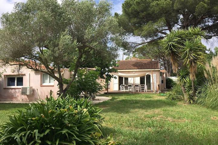 Strandhaus für 8 Personen, mit Terrasse und Garten an der Côte d'Azur