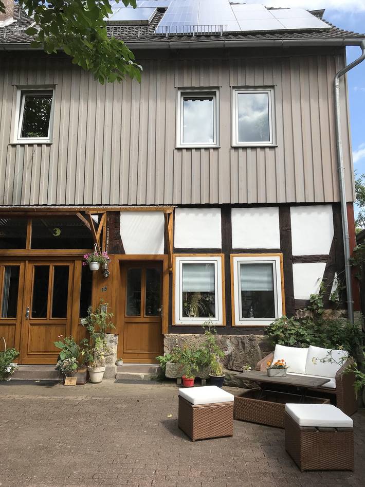 Ferienwohnung für 4 Personen, mit Balkon und Terrasse sowie Garten und Sauna in Uslar - 3