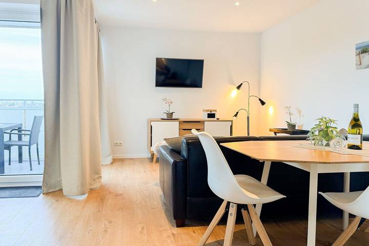 Ferienwohnung für 4 Personen, mit Balkon und Sauna in Cuxhaven
