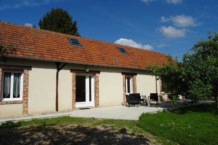 Maison de vacances pour 4 personnes, avec terrasse dans l' Eure