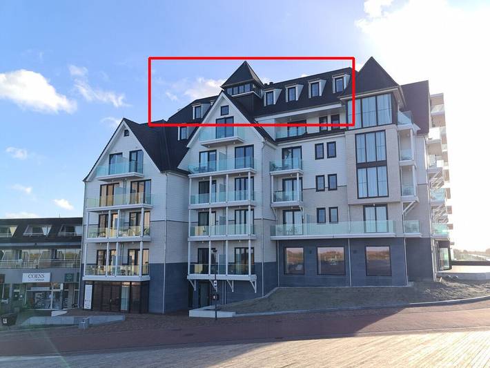 Ferienhaus für 4 Personen, mit Balkon und Terrasse in Cadzand-Bad
