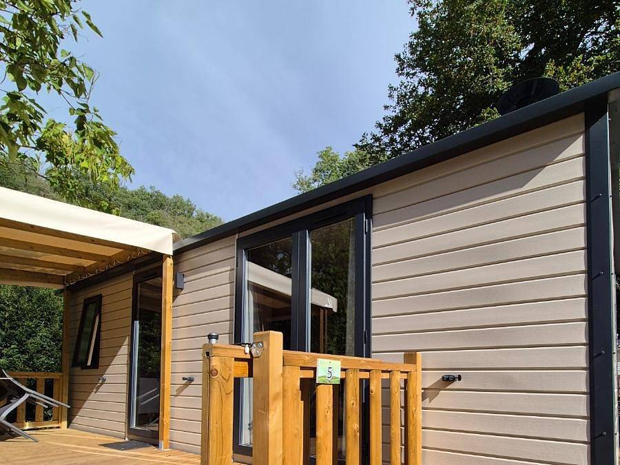 Camping D'auberoche - Mobilheim 4 personen - Trigano Confort 4 Personen in Le Change, Périgord Blanc