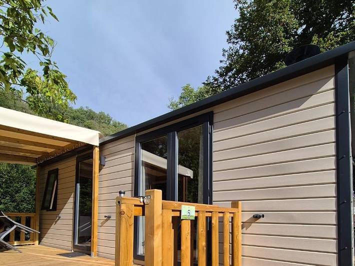 Camping D'auberoche - Mobilheim 4 personen - Trigano Confort 4 Personen in Le Change, Périgord Blanc